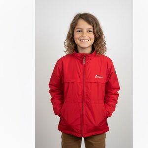 Red and Black Jacket Two in One